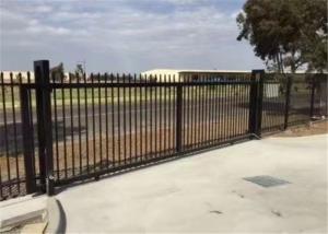 Wholesale Powder Coated 4x8 Wrought Iron Fence Panels , Wrought Iron Fence Gate from china suppliers