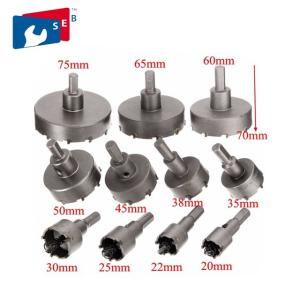 Wholesale 14 - 150 Mm Cemented Carbide TCT Hole Saw Apply To Steel Aluminum Iron from china suppliers