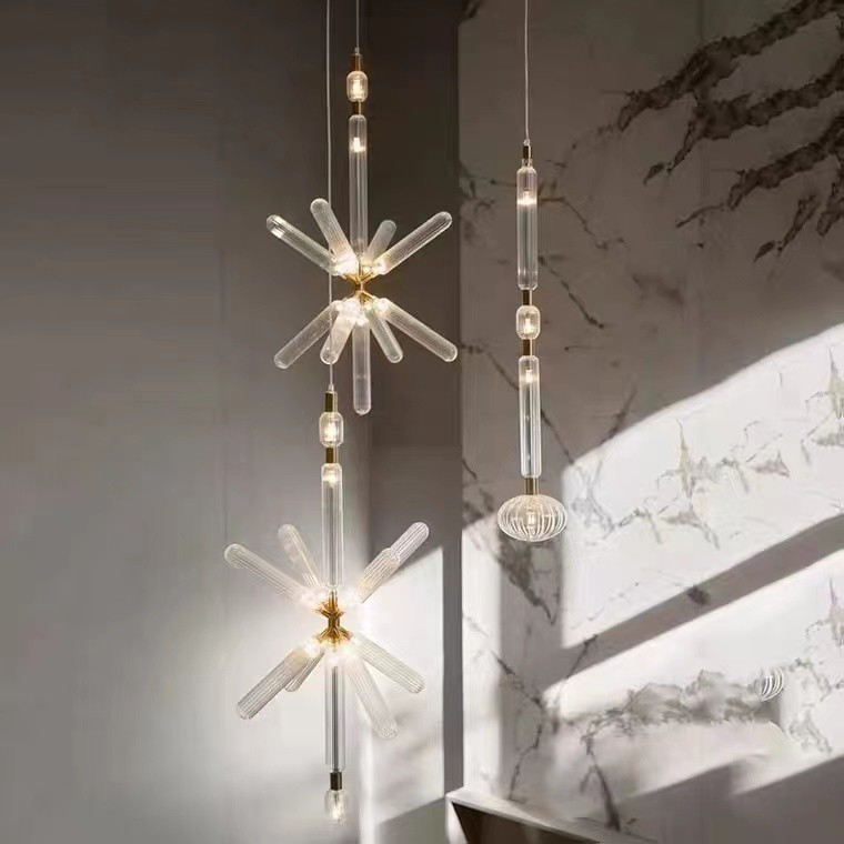Modern Home Decor Glass ball Pendant Lights Bar Hotel Home Decorative Chandelier Hanging Lamp