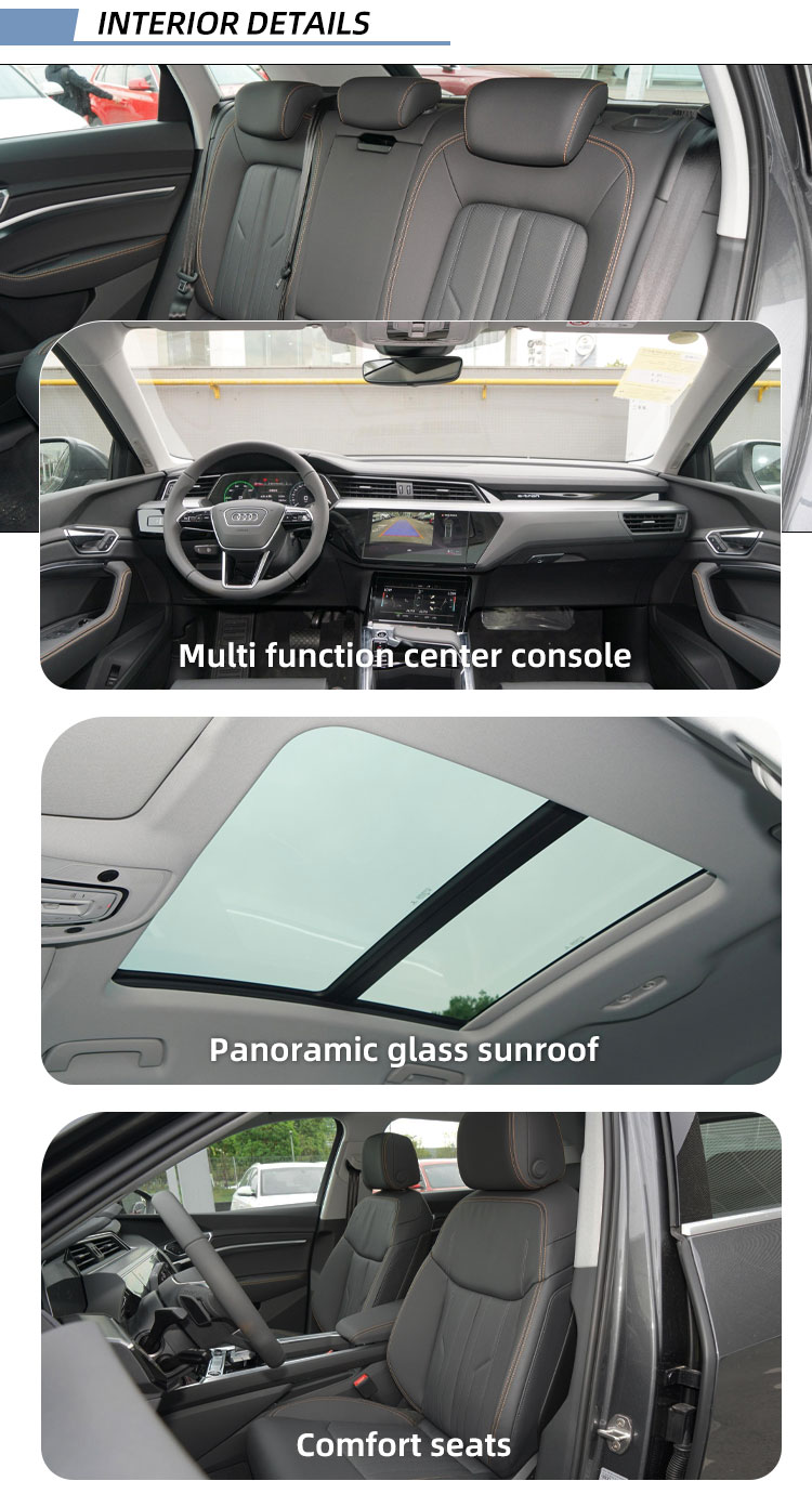 Electric new energy vehicles in stock popular car CHINESE NEW DESIGN E EV CAR AUDI Q5 e-tron star shinning edition Used Car