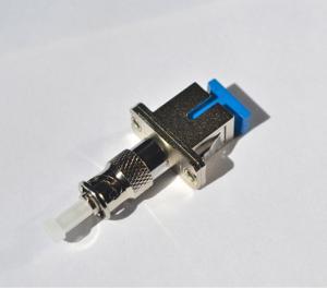 Wholesale Plastic / Metal Body Fiber Optic Connector Adapters SC Female To ST Male Hybrid fiber optic sc to st adapter from china suppliers