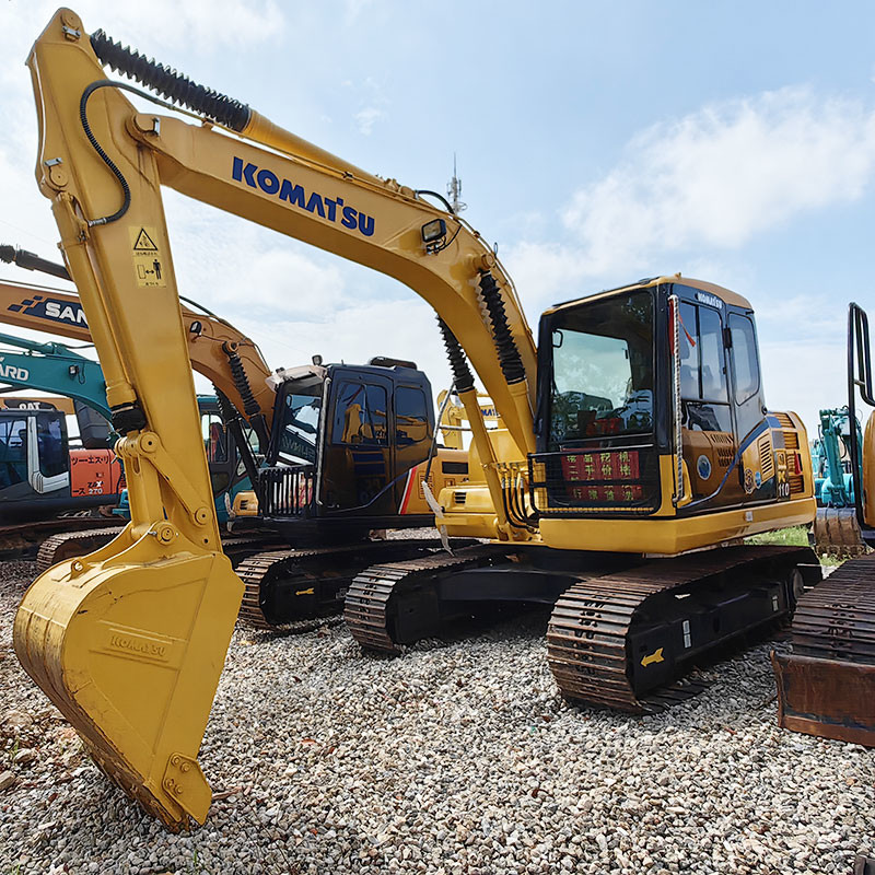 Japanese Imported Original Komatsu PC110-7 Used Small Excavator 65kw Rated Power