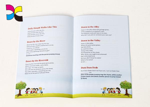Eco - Friendly Paperback Book Printing Paper Weight 60gsm , 70gsm , 80gsm