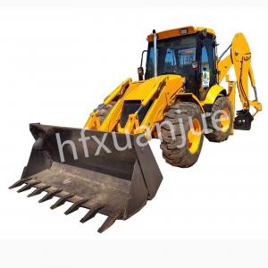 Wholesale 7600Kg Used Heavy Machinery Wheel Loader 73Km/H JCB 3CX from china suppliers