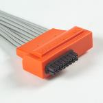 Compatible Cardioline Touch ECG 10Lead ECG Cable IEC Snap with Grey and Orange