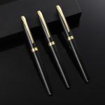 Metal Business Signature Pen Print Logo Roller Pen For Meeting Office