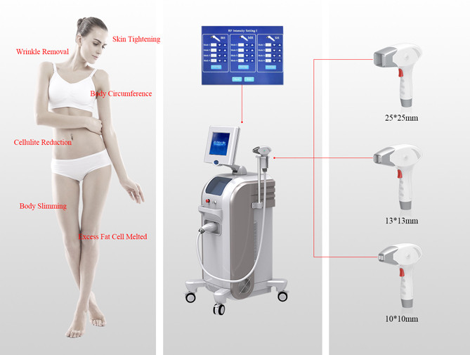 Wrinkle Removal RF Radio Frequency Skin Tightening Machine Mini Size