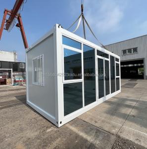 Wholesale 20ft Prefabricated Container Houses for Couples Families Hotels House Steel Frame Galvanized Steel Bending 180g from china suppliers