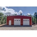 Steel Grade Color Waterproof Garden Shed Carport Prefab Metal Garage Car Parking