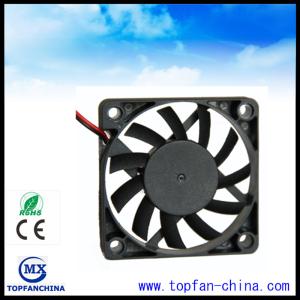 Wholesale 60mm 5V / 12V DC Axial CPU Cooling Fan With Die Cast Aluminum Frame from china suppliers