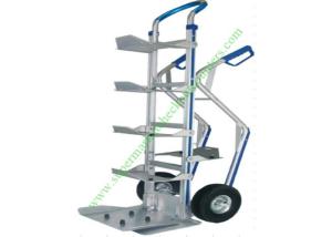 Wholesale Aluminum Bottled Water Tray Wire Shopping Trolley , Heavy Duty Foldable Hand Truck With Wheels from china suppliers