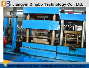 Wholesale 45kw Main Motor Power GuardRail Roll Forming Machine with Electric Control Cabinet from china suppliers