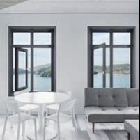 Wholesale Decoration Aluminum Casement Window Soundproof Powder Coated from china suppliers