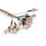 FTTX SM 12 Core LC Single Mode 850nm Fiber Optic Pigtail