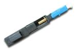 Quick Connect Fiber Optic Connectors LC / UPC Single Mode Blue Color