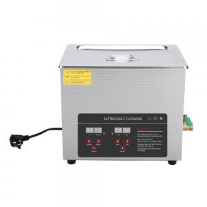 Wholesale Powerful Ultrasonic Parts Washer Digital Heated Timer Tank Capacity 10L from china suppliers