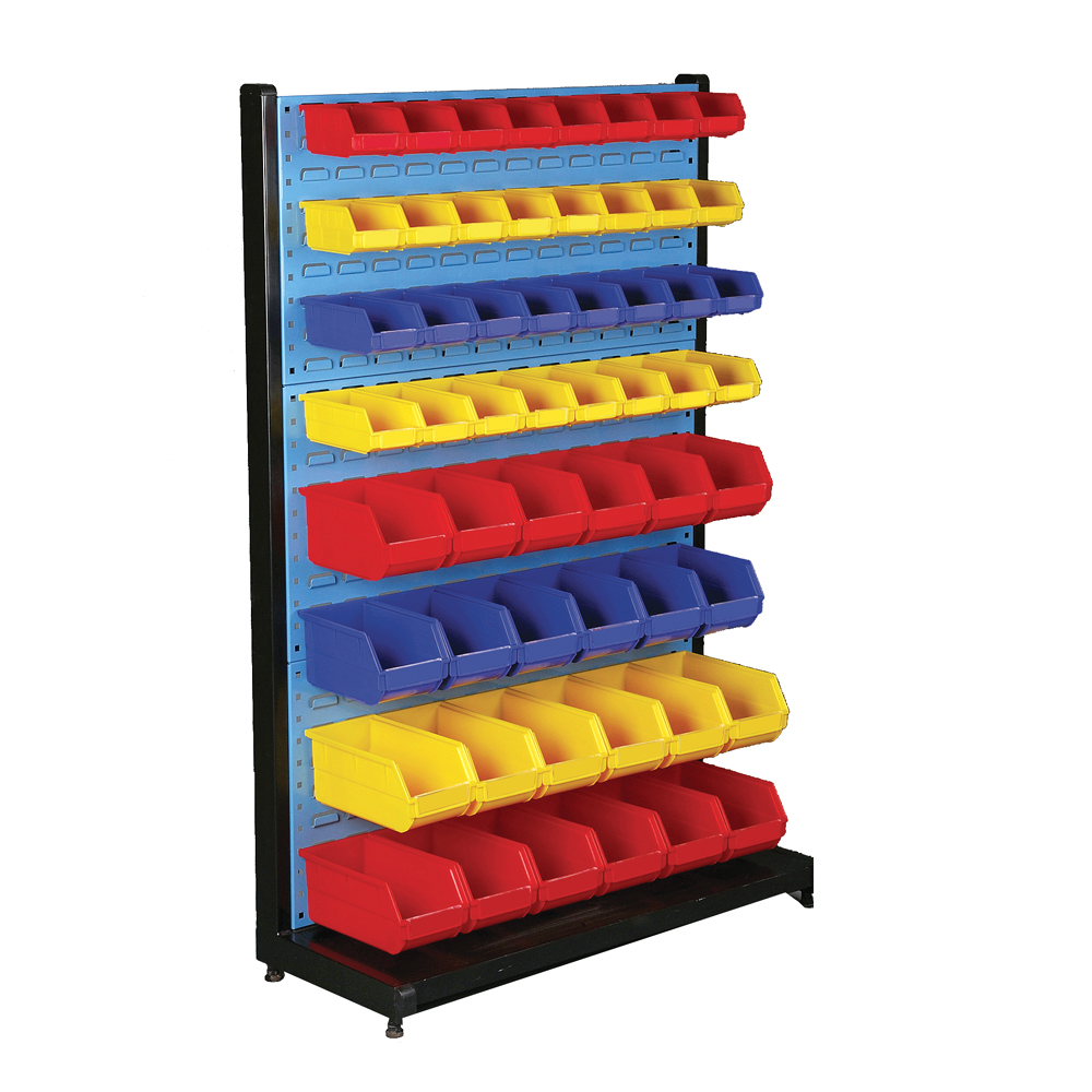 Warehouse Hanging Stack And Nest Plastic Parts Bins Plastic Fruit Bins 225mm