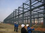 ISO9001 Prefabricated Light Steel Structure Building Construction Metal Workshop