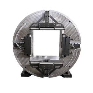 Wholesale Large Size Square Hollow 230 520 Mm Laser Pneumatic Rotary Chuck For Laser Tube Cutting Machine from china suppliers