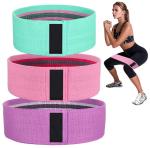 8cm Thick Latex Anti Skid Yoga Resistance Band For Legs Hip