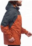 Breathable Mens Waterproof Coat , Quick Dry Brick Black Hiking Rain Jacket