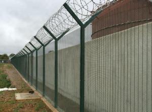 Wholesale Low Carbon Steel Wire Mesh 80x80mm Post 358 Security Fencing from china suppliers