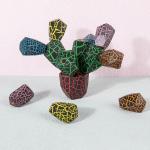 Balancing Cactus Wooden Montessori Baby Toys For Early Educational
