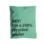 Custom Biodegradable Compostable Mailer Bag Pink Poly For Jewelry Packing