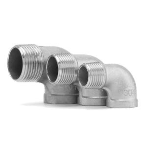 Wholesale Double Male Threaded 90 Degree Pipe Fittings 304 4 Inches Ss Tube Fittings from china suppliers