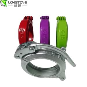 Wholesale Snap Schwing Concrete Pump Parts 4 Inch Steel Pipe Coupling Clamp from china suppliers
