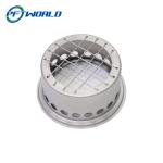 Titanium Brass Spinning Mill Spare Parts , Bead Blasted Machining 304 Stainless