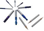 High Temperature Milling Cutting Tungsten Carbide End Mill Anti Corrosive