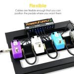 Short Golden Right Angle Mono TS Jack Instrument Guitar Patch Cable for Guitar