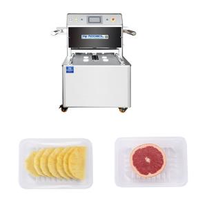 Wholesale Chicken MAP Tray Sealing Machines Food Tray Sealer With Nitrogen Filling from china suppliers