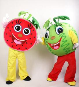 China water melon  Mascot costume,Fruit mascot costume, Plush mascot, fruit mascot costumes on sale