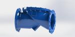 Iso Certificate Rubber Disc Industrial Check Valve Dn50-600