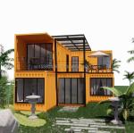 20ft Prefabricated Container House for Hotel by Manufacturers Modern Design