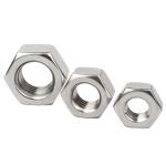 Automotive Industry Galvanized White Blue Zinc Plated Hex Nut DIN934 Bolts and