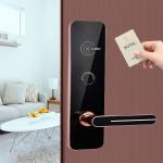 Zinc Alloy FCC Hotel Electronic Locks T557 Digital Main Door Lock