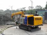 LCD Wet Shotcrete Equipment , Wet Mix Shotcrete Machine 80m Cable Length