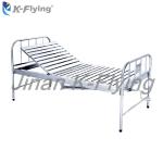 Metal Stainless Steel Single Crank Folding Manual Medical Bed for Hospital