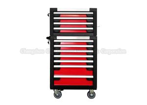 Wholesale Red 11 Drawer 27 Inch Tool Cabinet Toolbox On Wheels from china suppliers