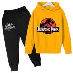 Children'S Outfit Sets Movie Anime Hoodie Boys And Girls Dinosaur Print Hoodie