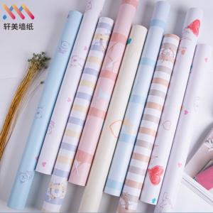Wholesale Wallpapers Size 60cm*10m per roll Modern Floral Design Self-Adhesive PVC Vinyl Wallpaper Waterproof for Bedroom and Hotel from china suppliers