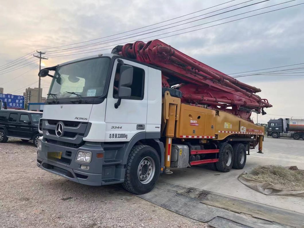 2019 China Top Brand High Quality 47m Truck Pump Concrete Pump Truck Mounted Pump on Mercedes-Benz Chassis Sale at Good Price