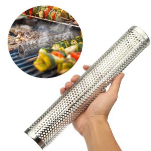 Wholesale Perforated Grill 122g Net Thin Blue Smoker Tube Pipe 2.7mm Bore from china suppliers