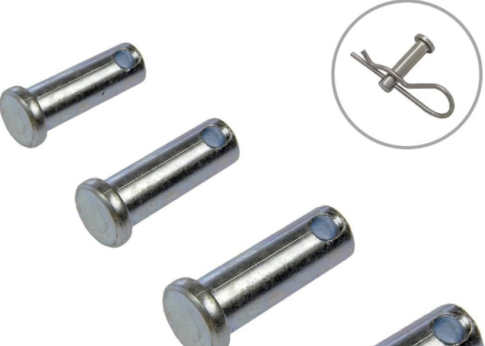 ASTM ASME ANSI Stainless Steel Clevis Pins 18-8 B8M B8 B7 With Head Pins Split Pin Hole