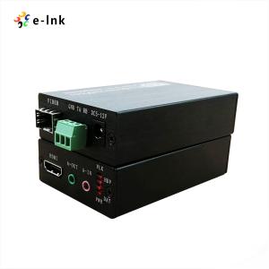 Wholesale Bidirectional HDMI Fiber Extender Stereo Audio 1Ch RS232 Over Fiber from china suppliers