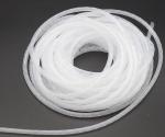 Plastic Wire Spiral Winding Tube Transparent / Black / White Winder Retractable