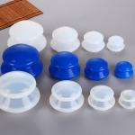 4pcs Silicone Cupping Therapy Set, Professional Chinese Body Massage Tool,